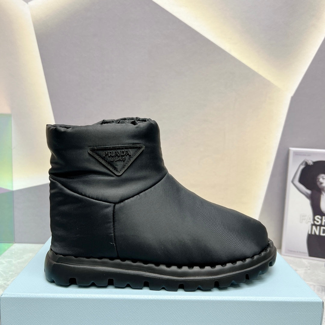 VBS NYLON FABRIC BOOTIES BLACK 1T259N 3LGO F0002 F 020