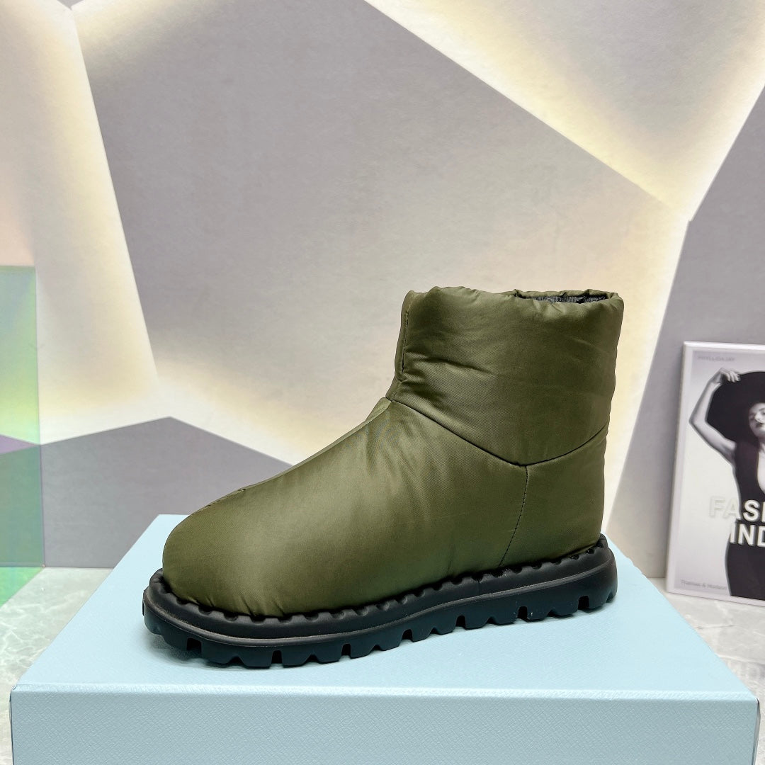 VBS NYLON FABRIC BOOTIES GREEN
