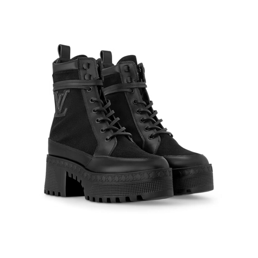 nmb LAUREATE PLATFORM DESERT BOOT BLACK 1AC7RO