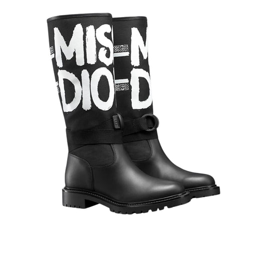 DD D MAJOR BOOT WITH MISS DD PRINT BLACK KDI929CMV S17X