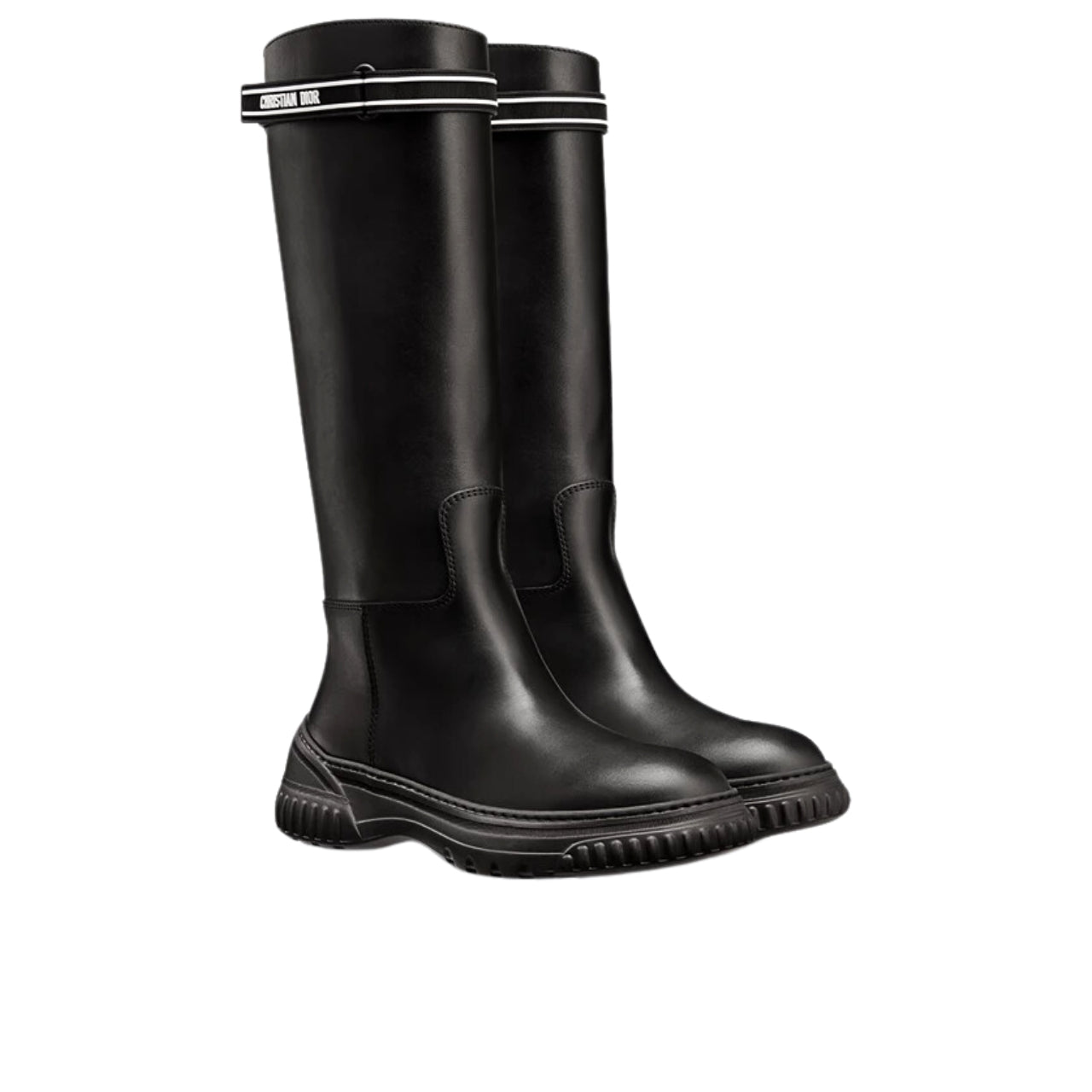 VBS D RACER BOOT CALFSKIN BLACK KDI781VEA S17X