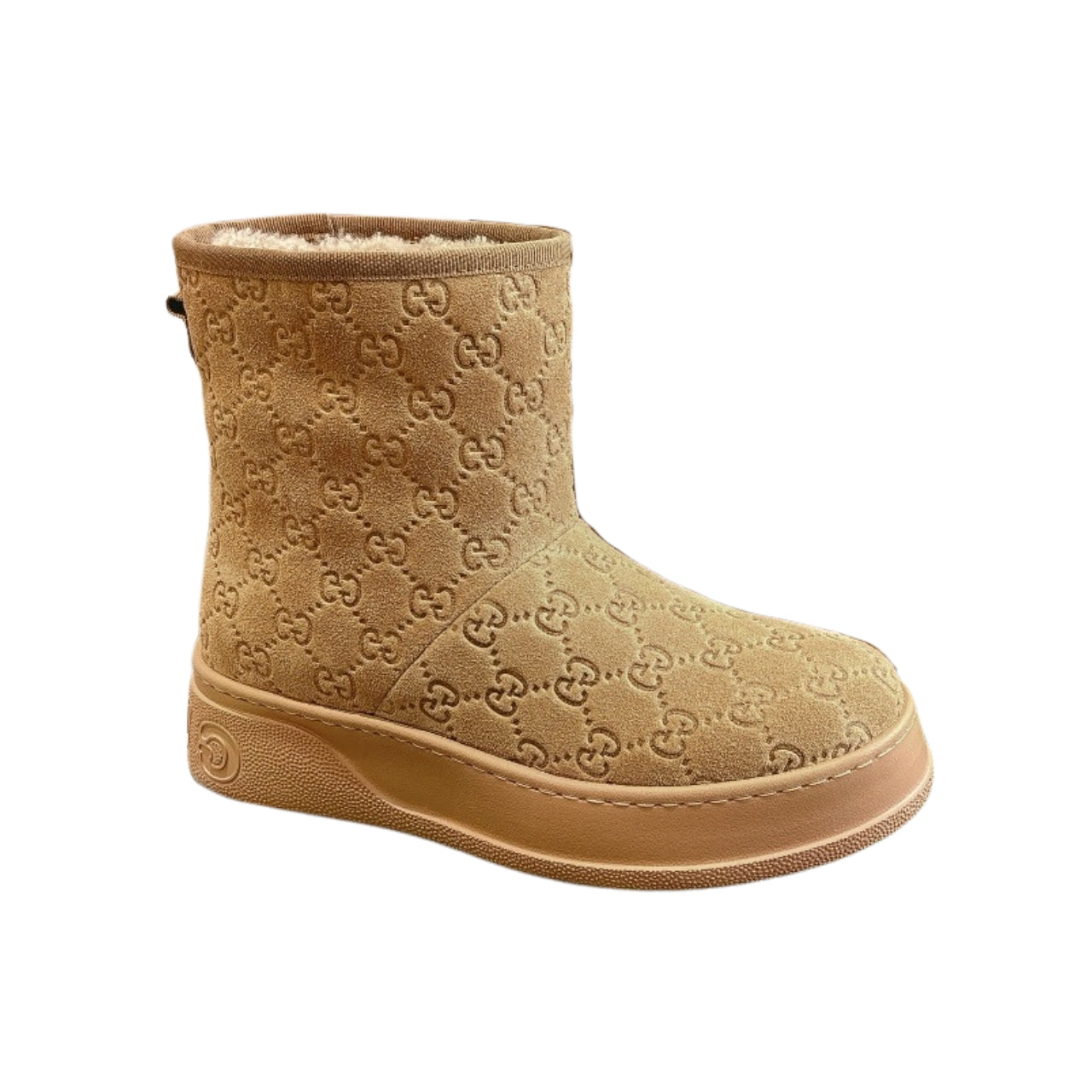 Vbs WOMEN’S BOOT Vbs SUEDE CANVAS BROWN