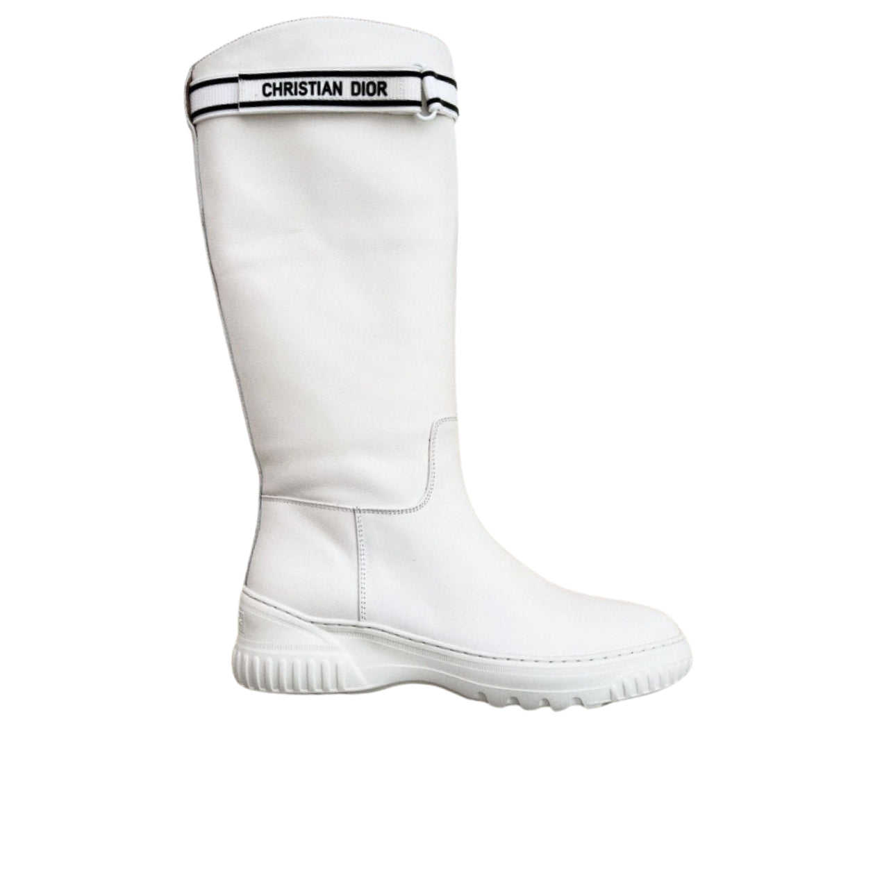 VBS D RACER BOOT CALFSKIN WHITE