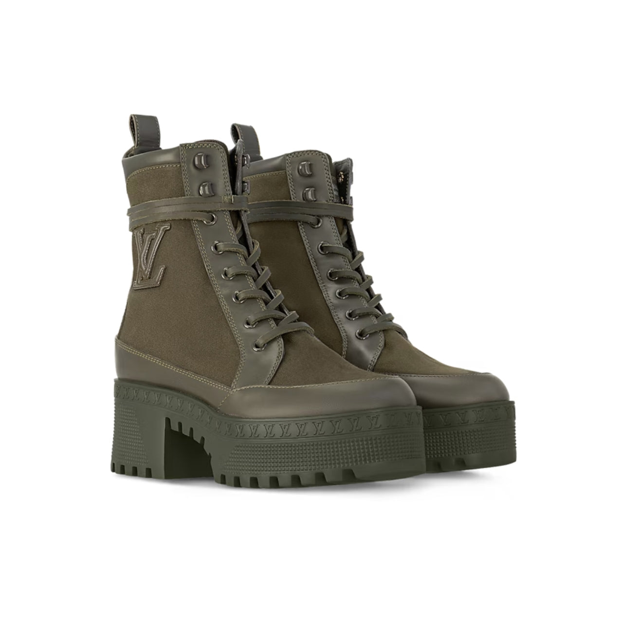 nmb LAUREATE PLATFORM DESERT BOOT KAKI GREEN 1AC7S9