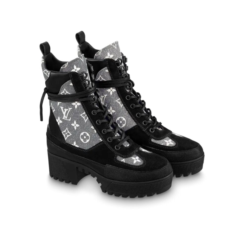 VBS LAUREATE PLATFORM DESERT BOOT GREY 1AB2X9