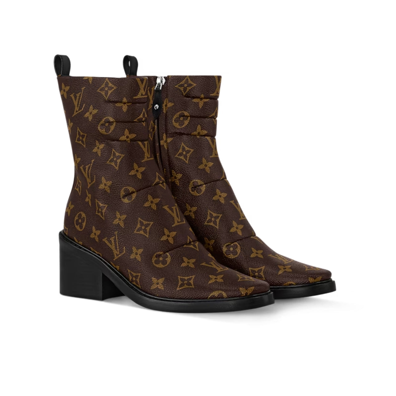 nmb JAZZ BOOTS MONOGRAM EBENE BROWN 1ADBKP