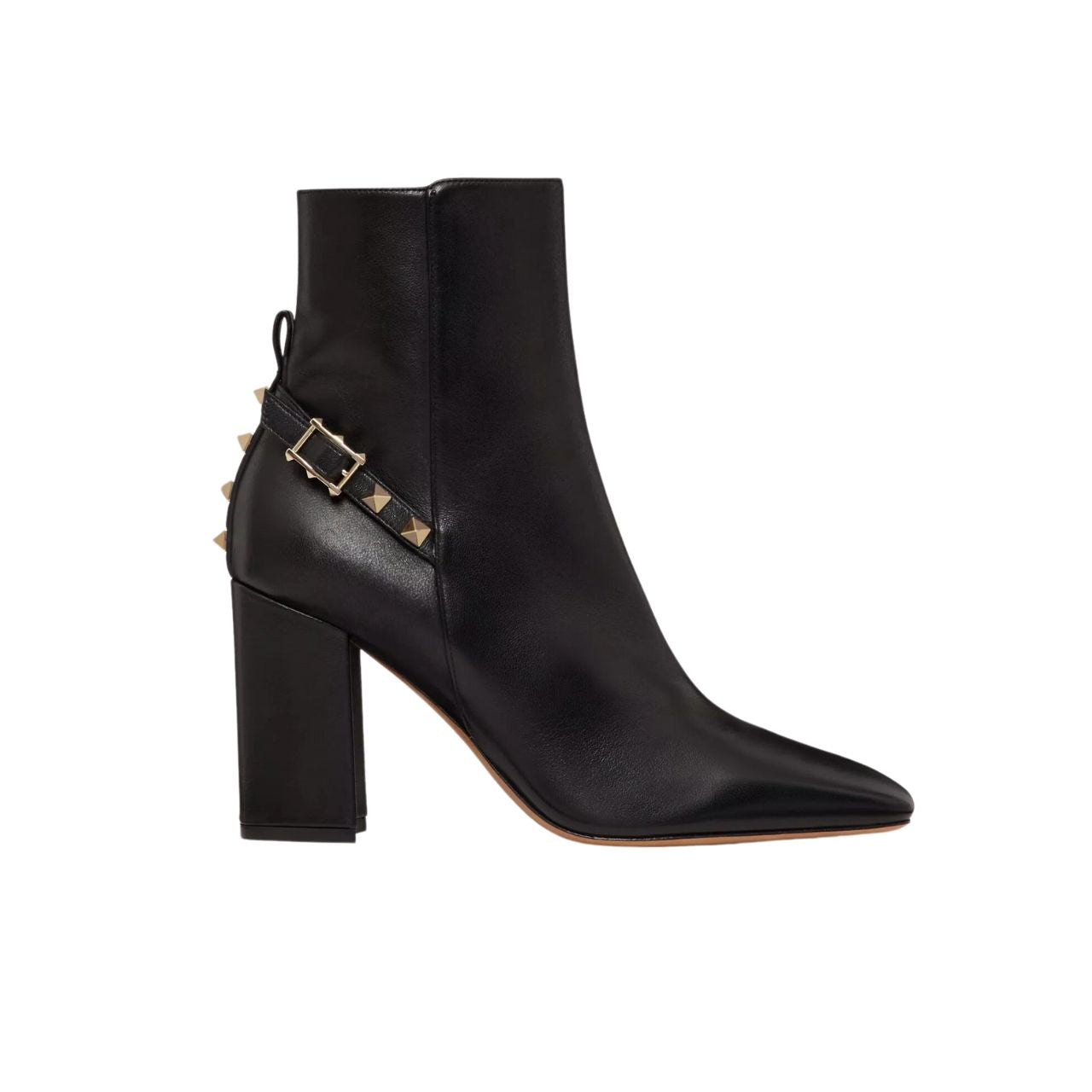 nmb GARAVANI ROCKSTUD NAPPA ANKLE BOOT BLACK 1W2S0FH5NAP 0NO