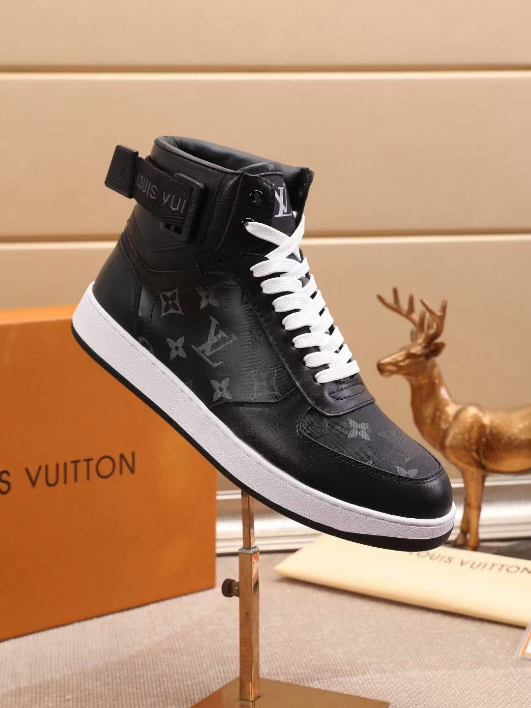 nmb Rivoli High Top Sneaker Black