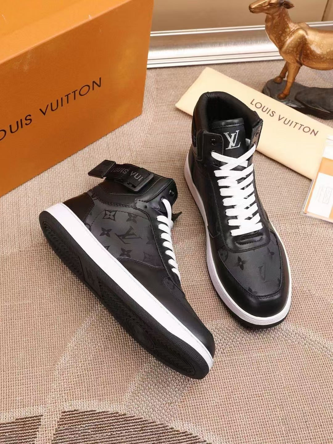 nmb Rivoli High Top Sneaker Black