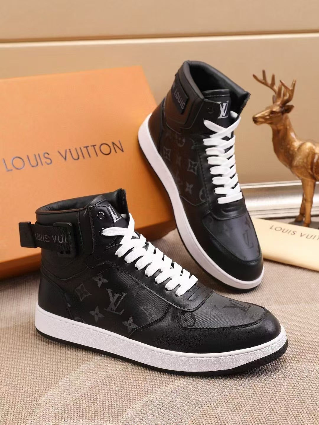 nmb Rivoli High Top Sneaker Black