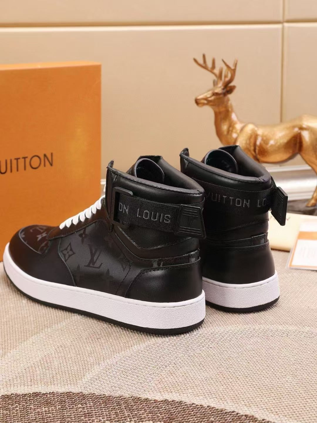 nmb Rivoli High Top Sneaker Black