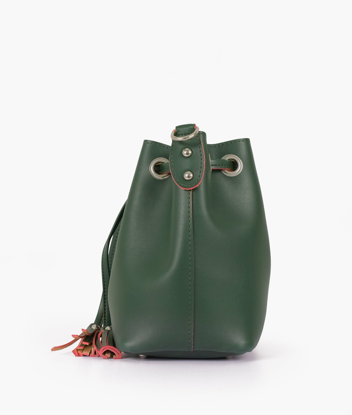 Army green bucket bag