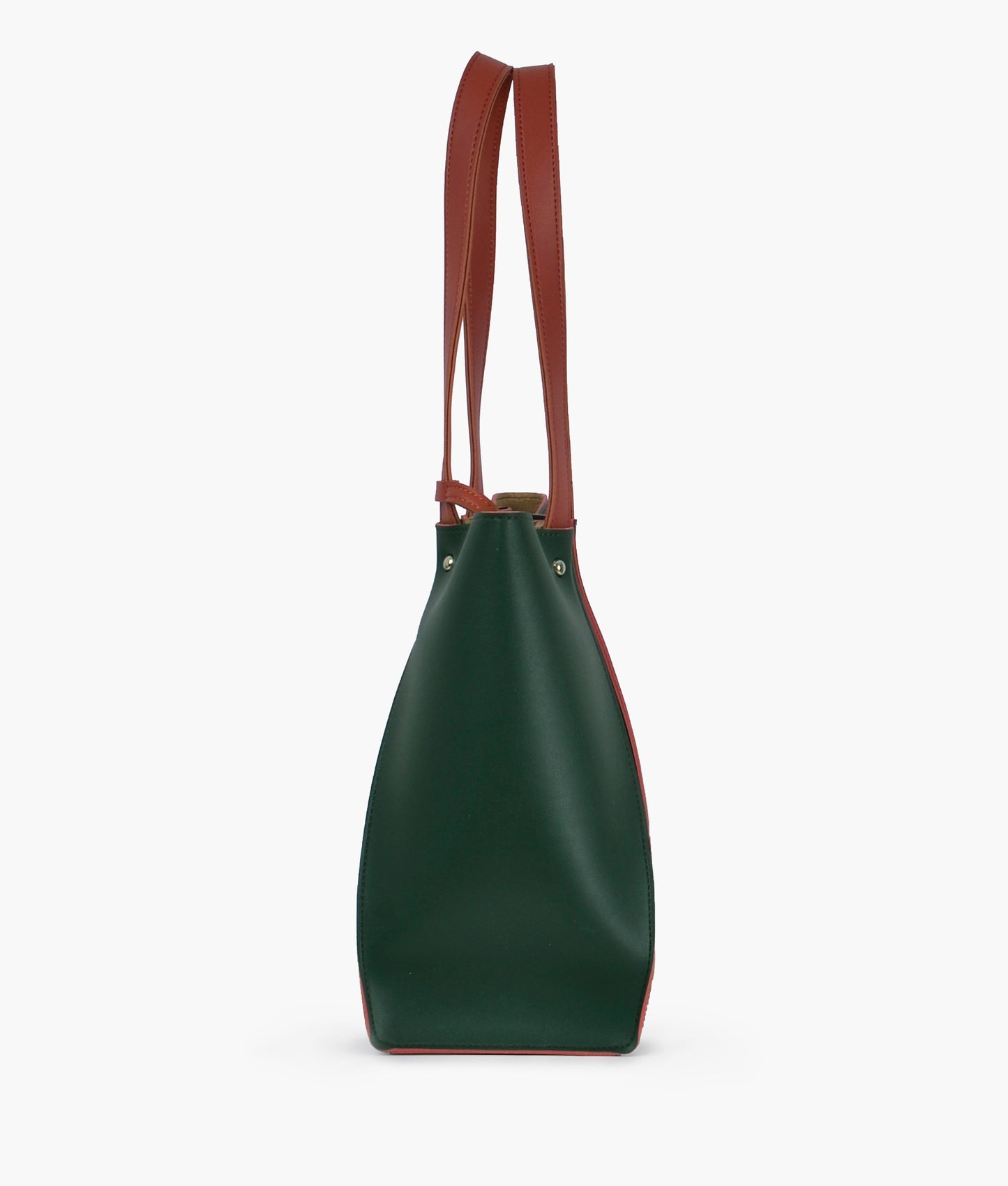 Army green shopping tote bag