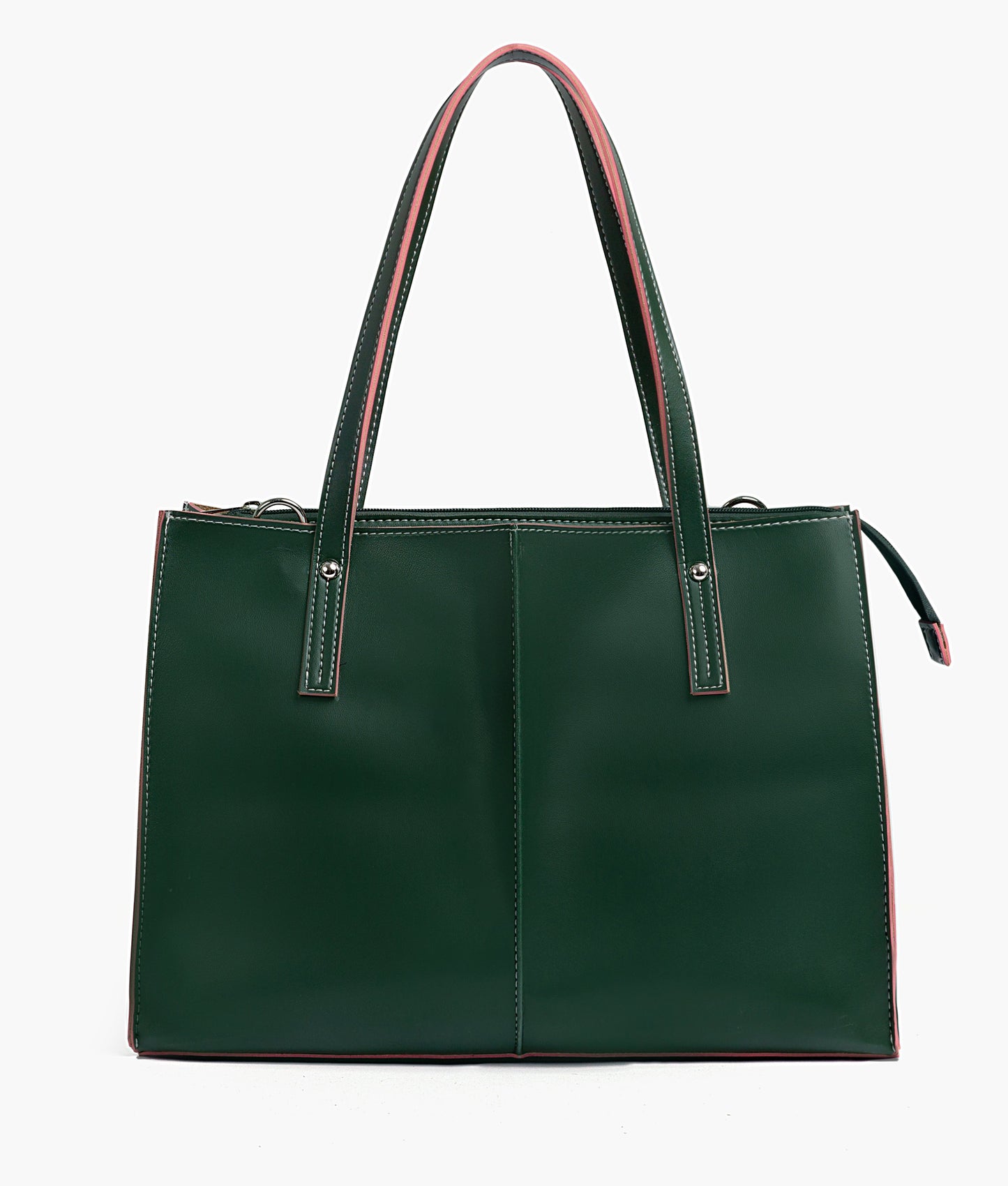 Army green work tote bag