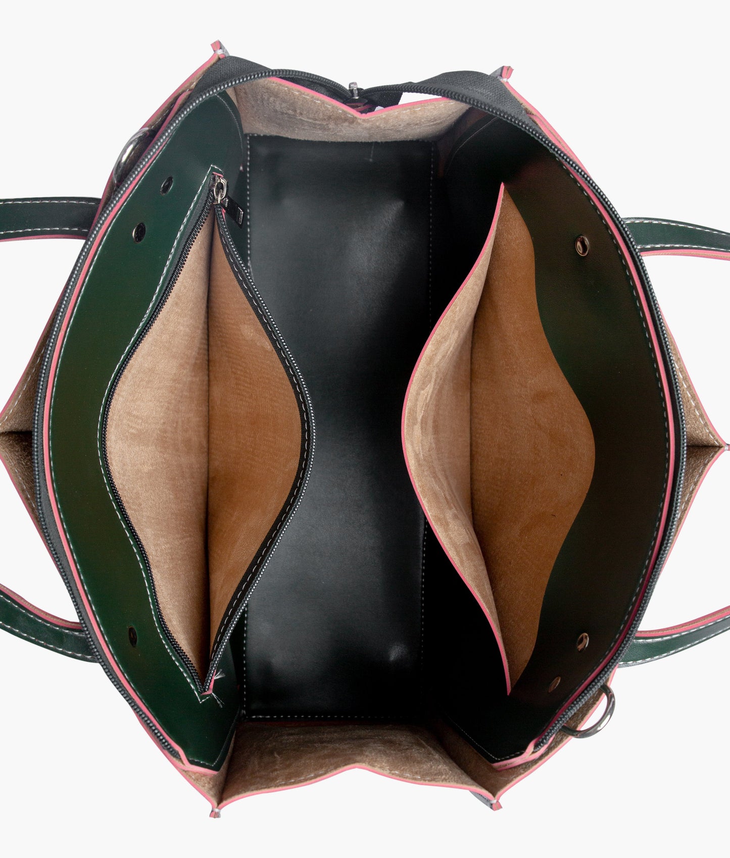 Army green work tote bag