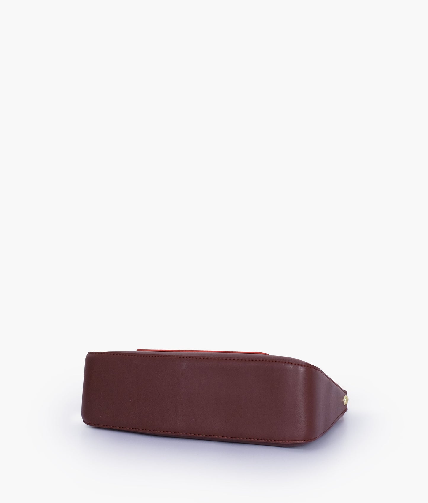 Burgundy hobo evening bag