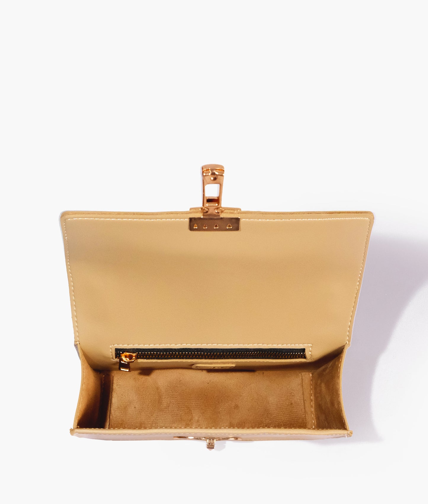 Off-white east-west shoulder bag with half chain