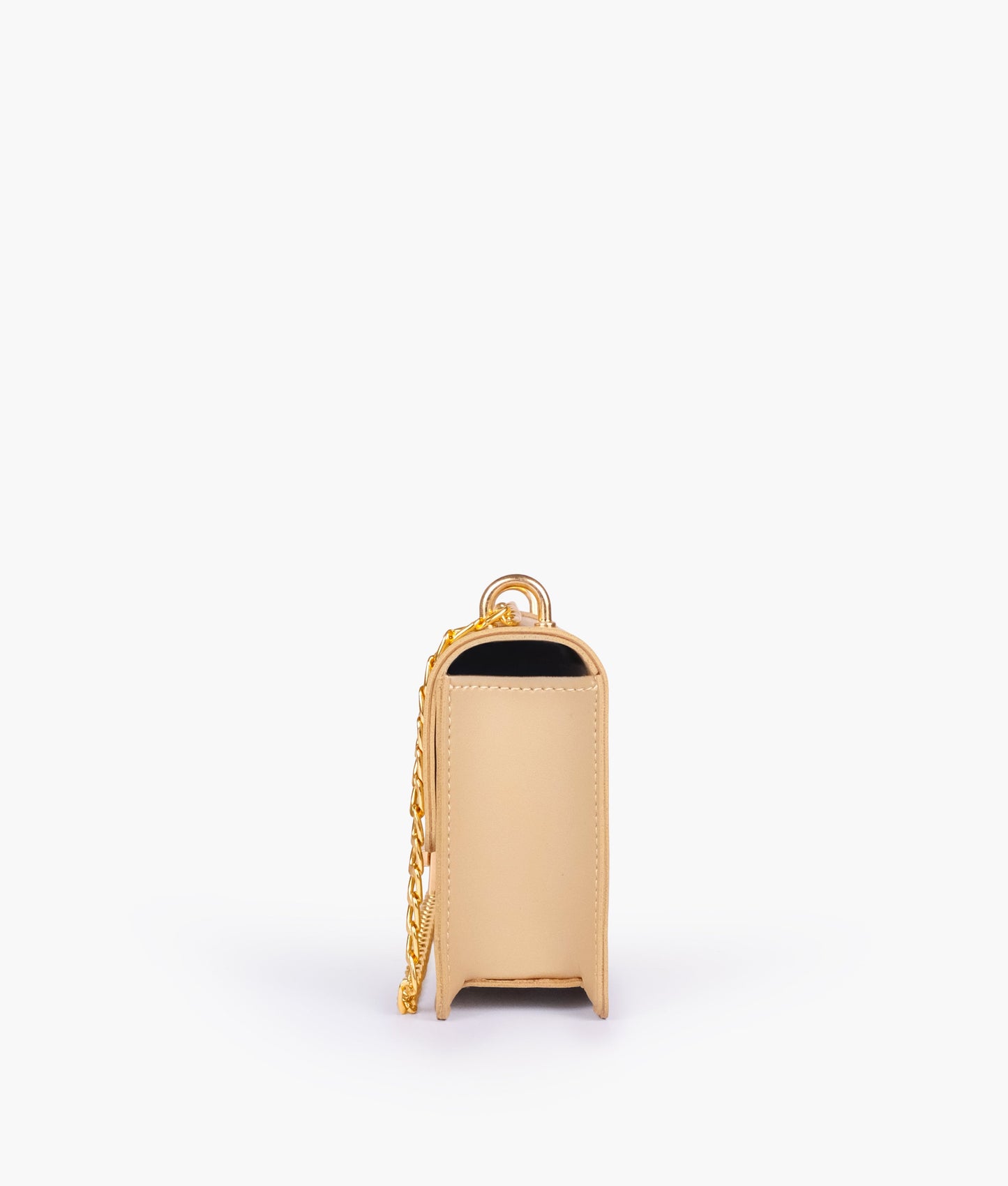 Off-white east-west shoulder bag with half chain