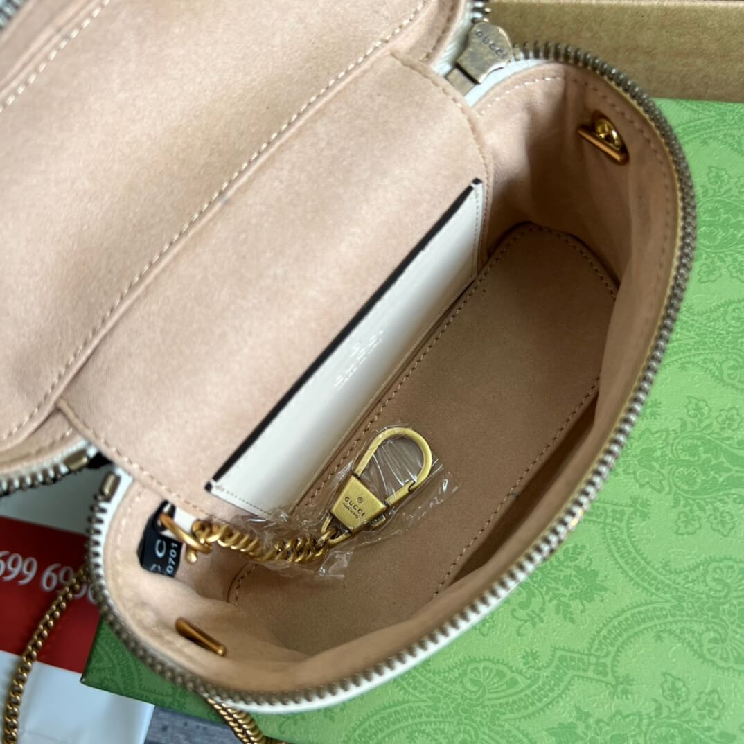VBS 699515 Mini bucket bag 16cm white