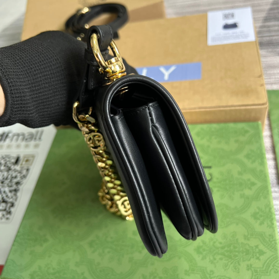 VBS 724645 subaxillary bag 21cm black Leather