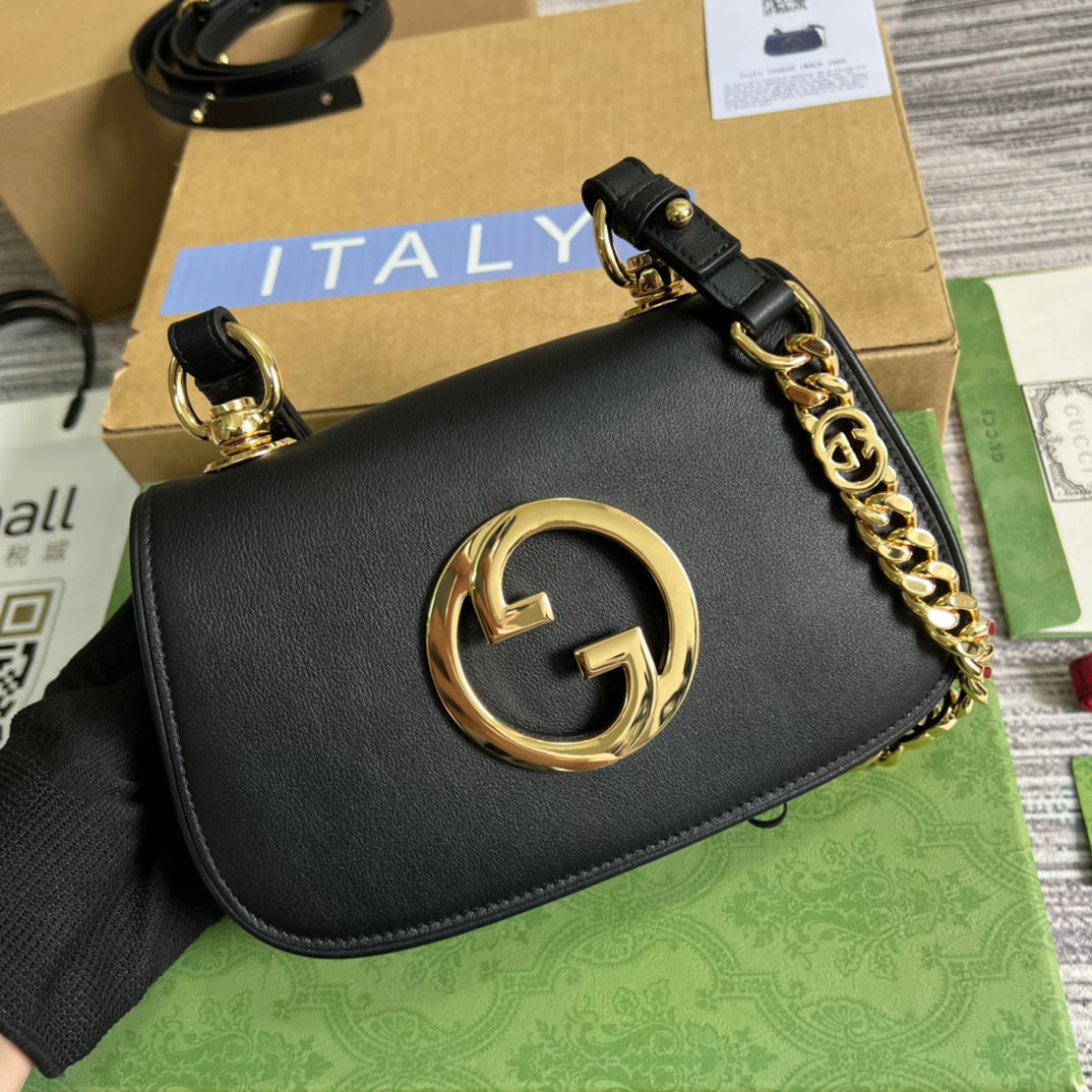 VBS 724645 subaxillary bag 21cm black Leather