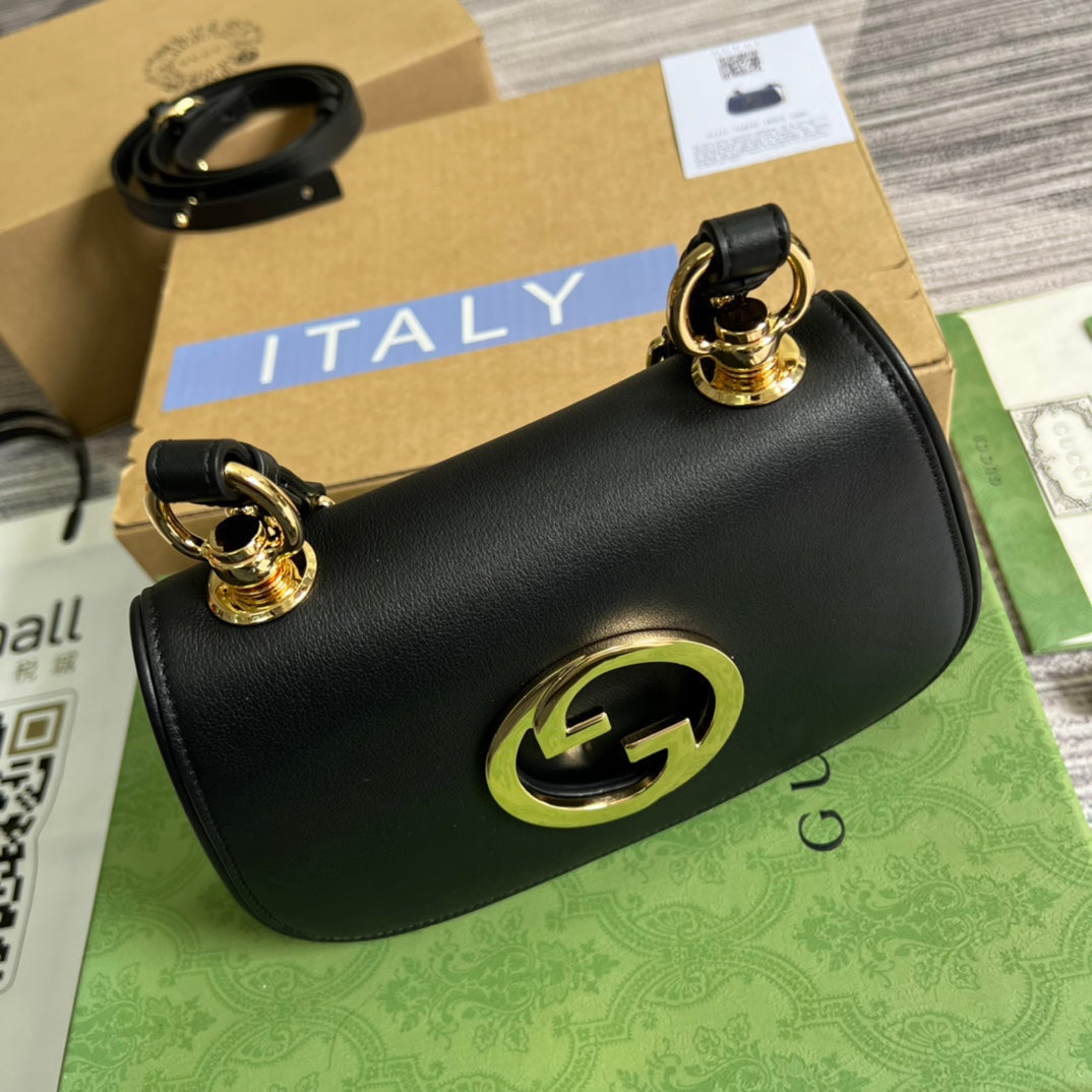 VBS 724645 subaxillary bag 21cm black Leather