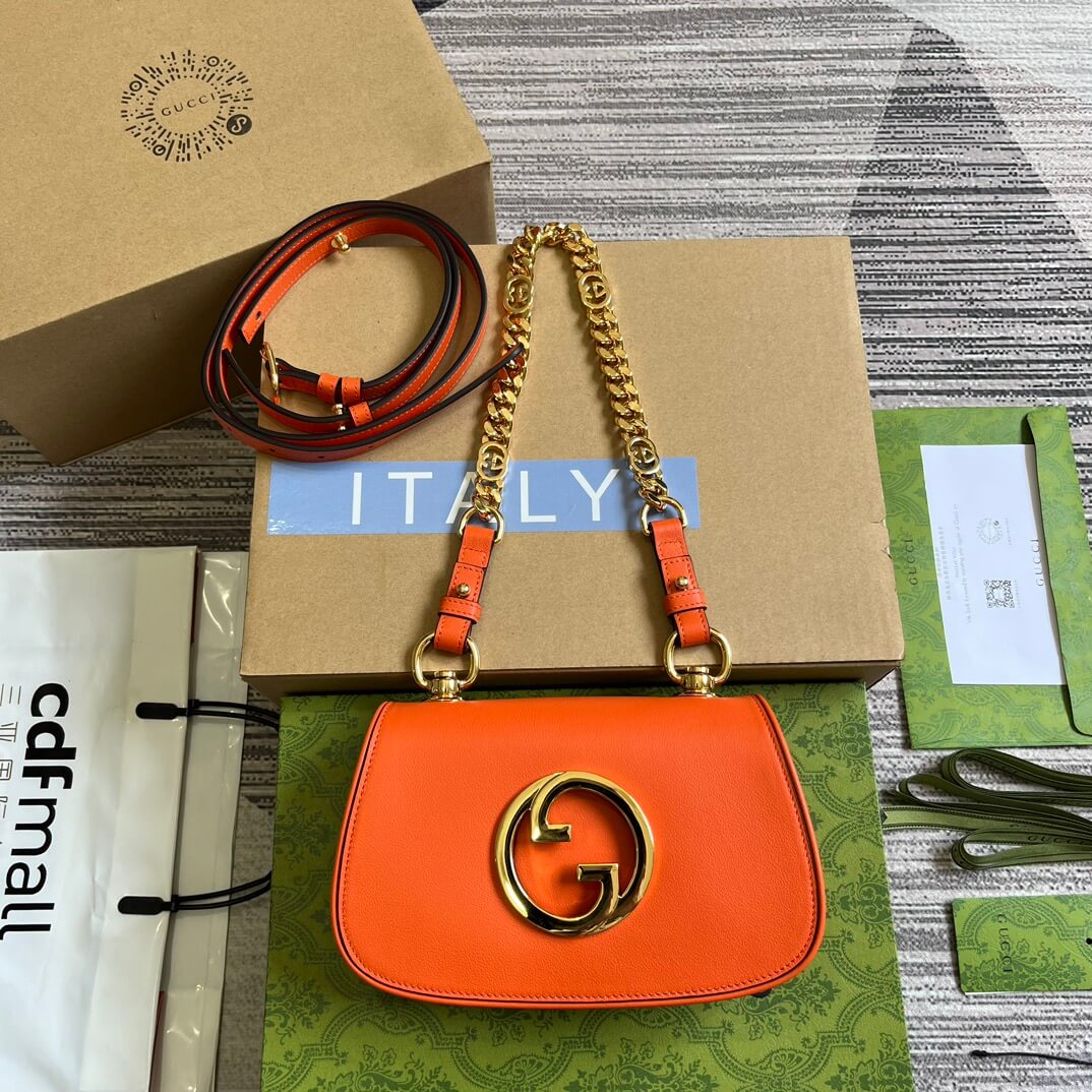 VBS 724645 subaxillary bag 21cm Orange full skin