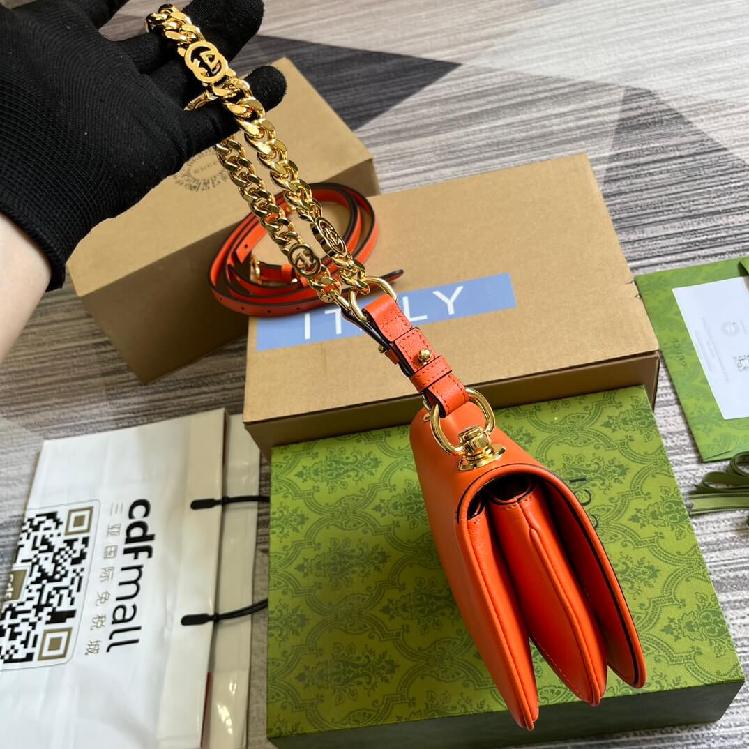 VBS 724645 subaxillary bag 21cm Orange full skin