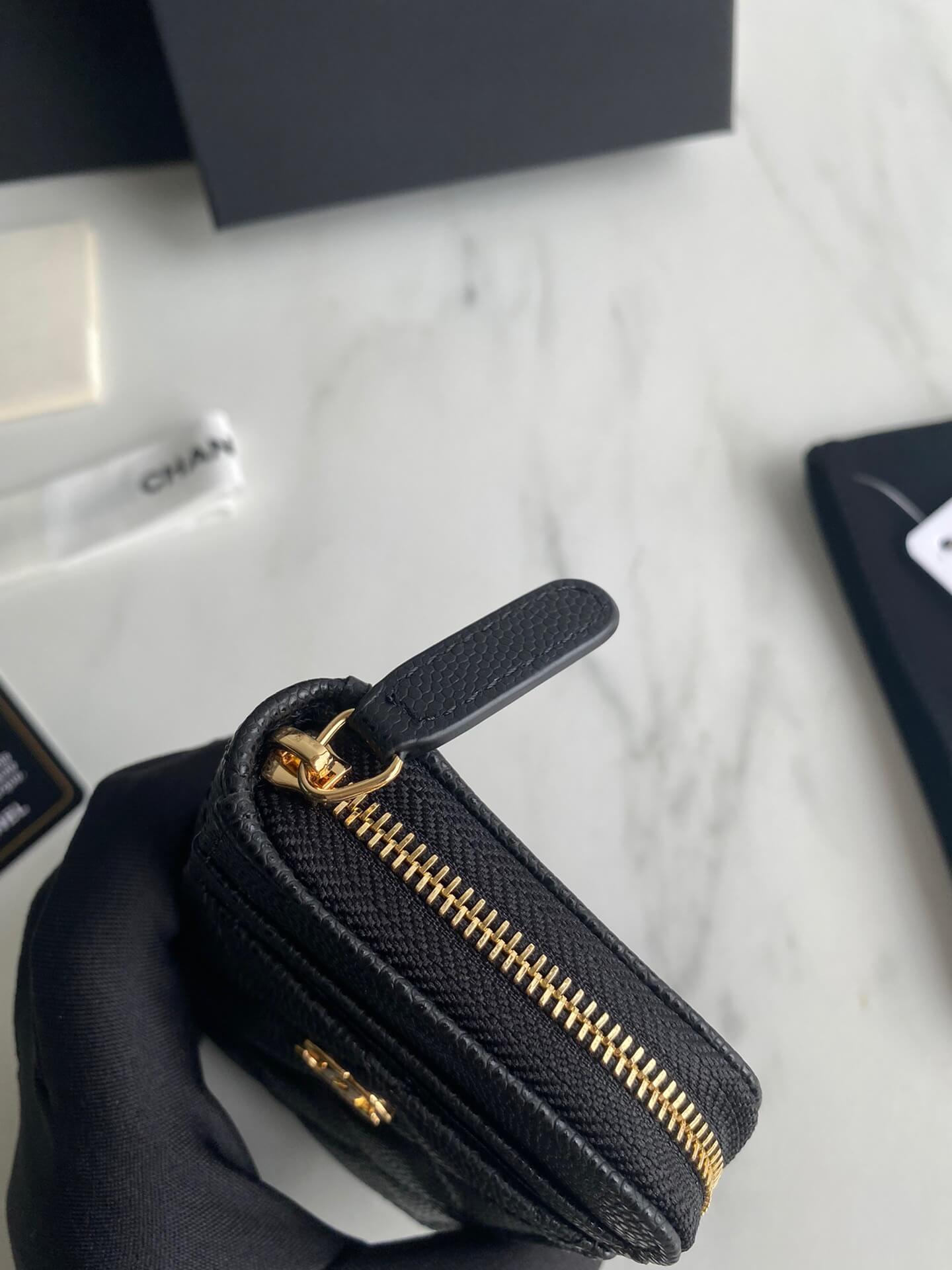 VBS wallet clutch bag 7.5cm black