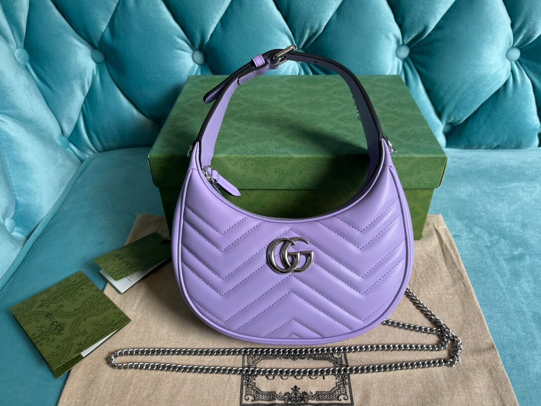 VBS699514 Mini Handbag 21cm purple COWHIDE/ REAL LEATHER