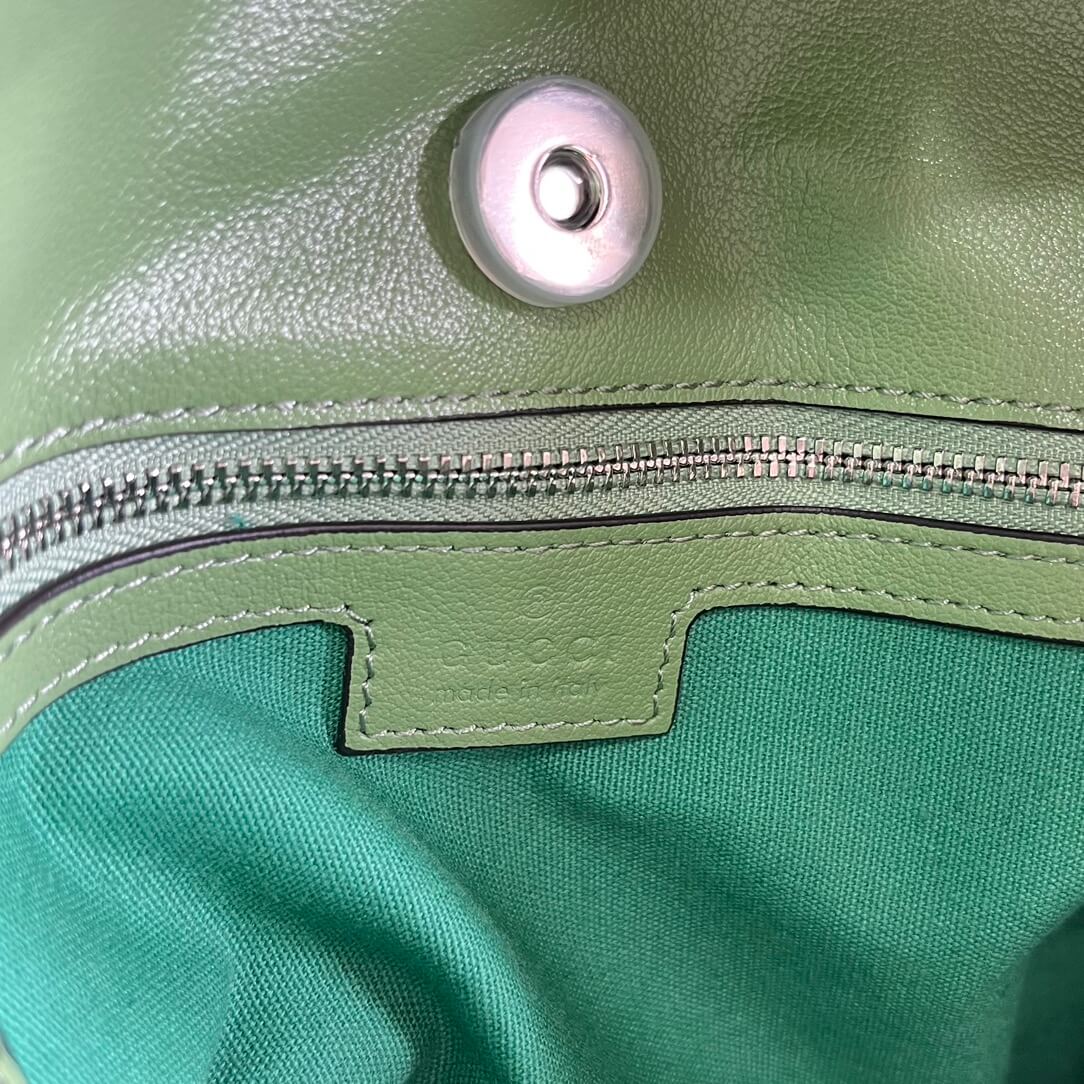 VBS751516 Blondie Handbag 34.5cm light green COWHIDE/ REAL LEATHER