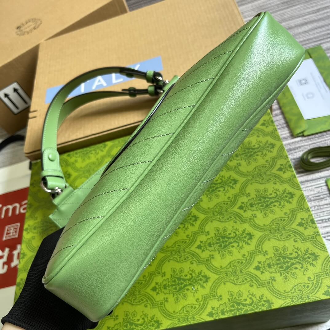 VBS751518 Blondie Handbag 24cm light green leather