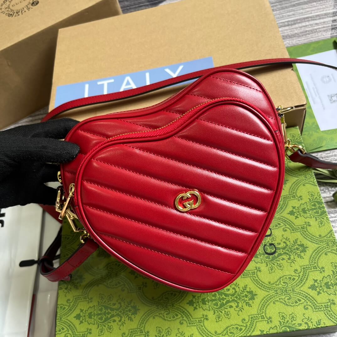 VBS751628 shoulder bag shoulder bag 20cm red Free shipping