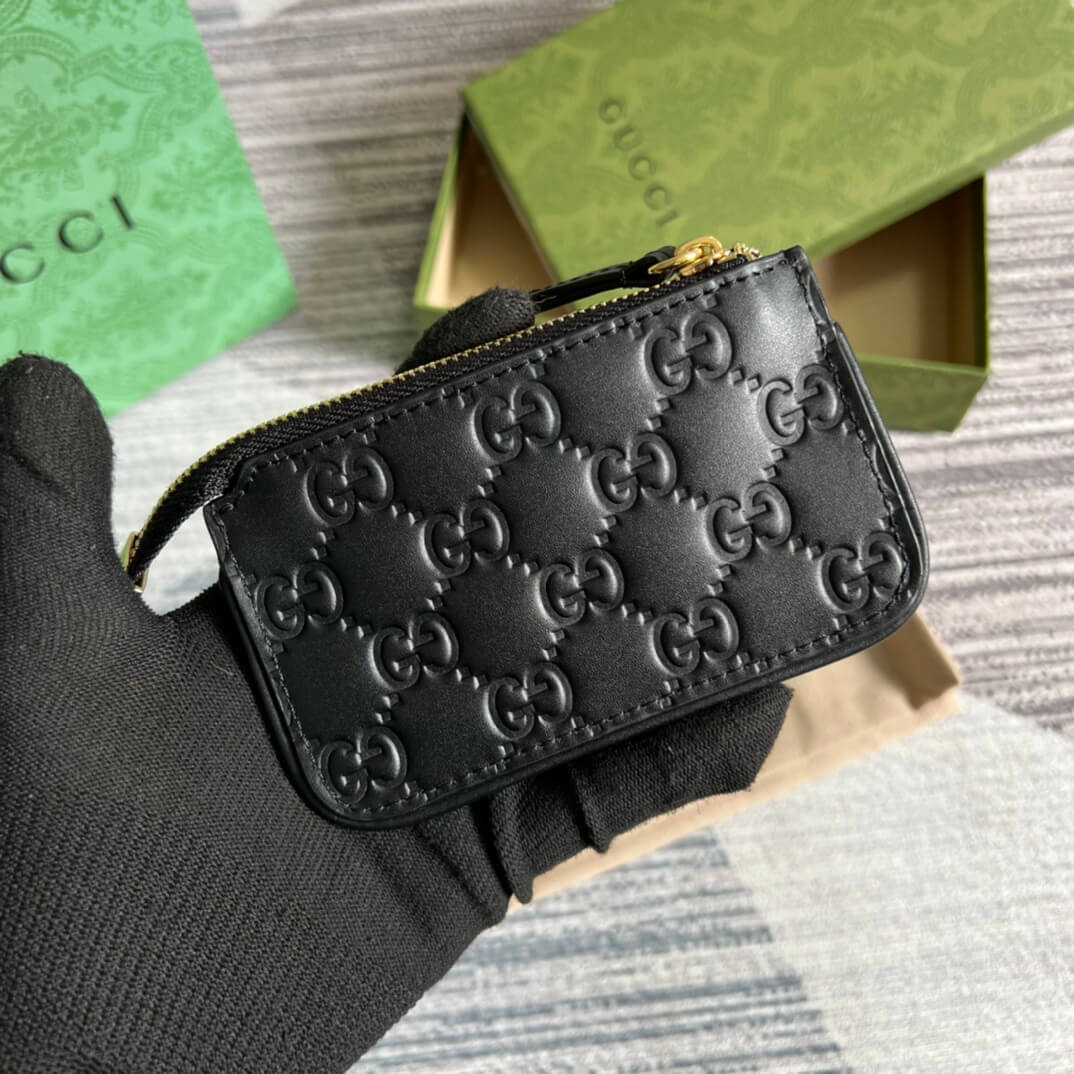 VBS 447964 Marmont wallet 12cm black COWHIDE