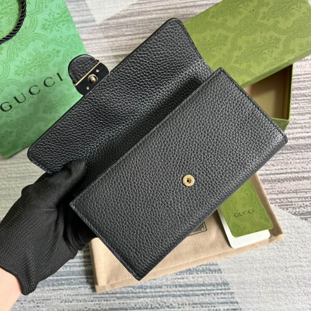 VBS 615524 Marmont black 19.5cm COWHIDE/ REAL LEATHER