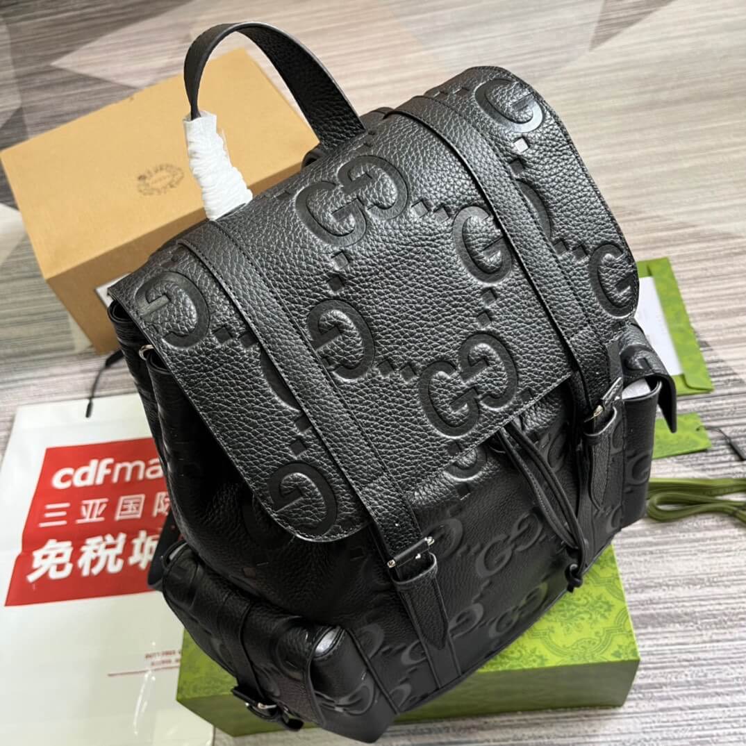 VBS 625770 backpack 34cm black COWHIDE/ REAL LEATHER