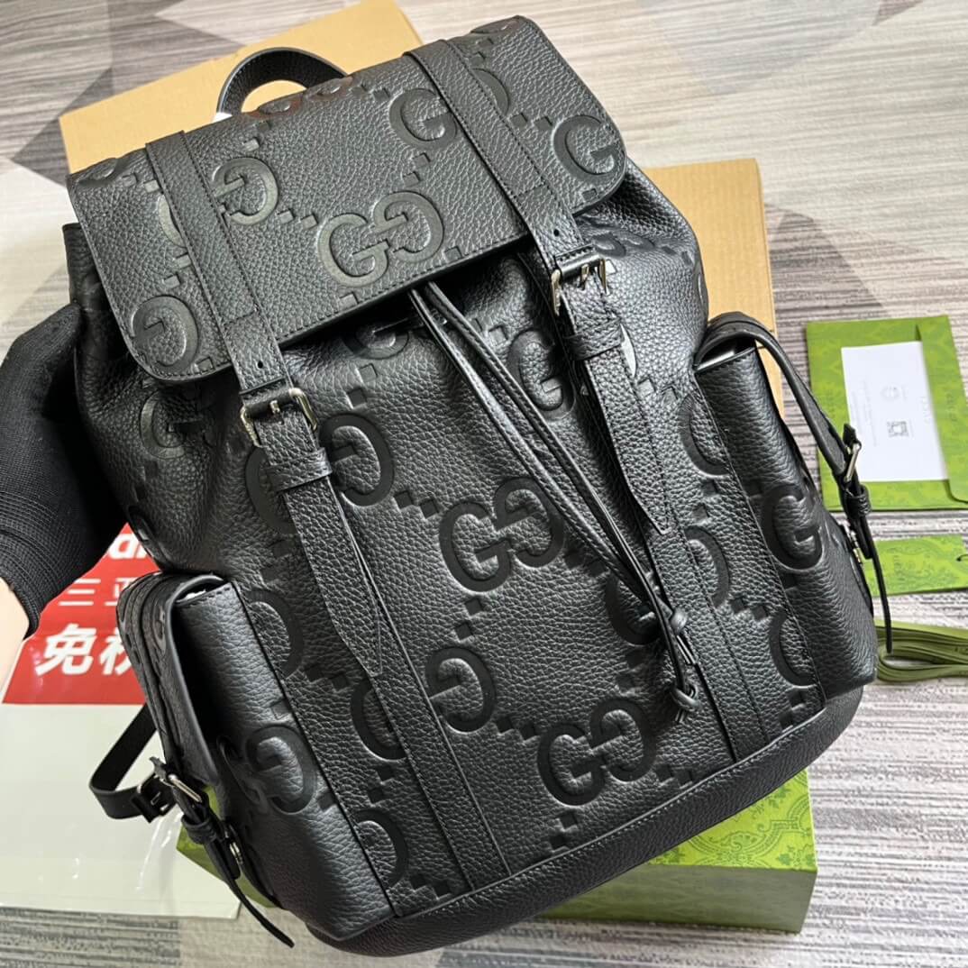 VBS 625770 backpack 34cm black COWHIDE/ REAL LEATHER