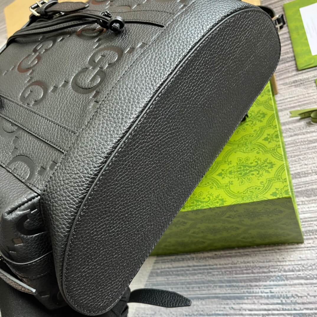 VBS 625770 backpack 34cm black COWHIDE/ REAL LEATHER
