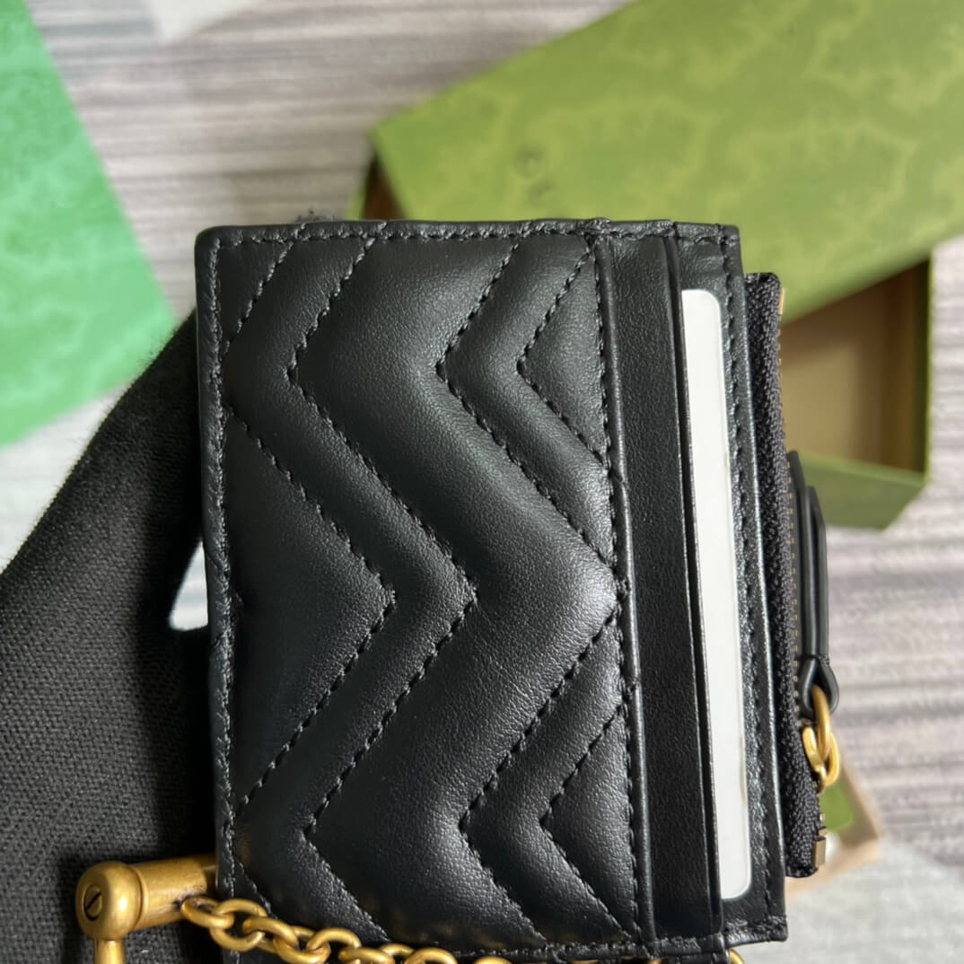 VBS 627064 Marmont wallet 10cm black Canvas