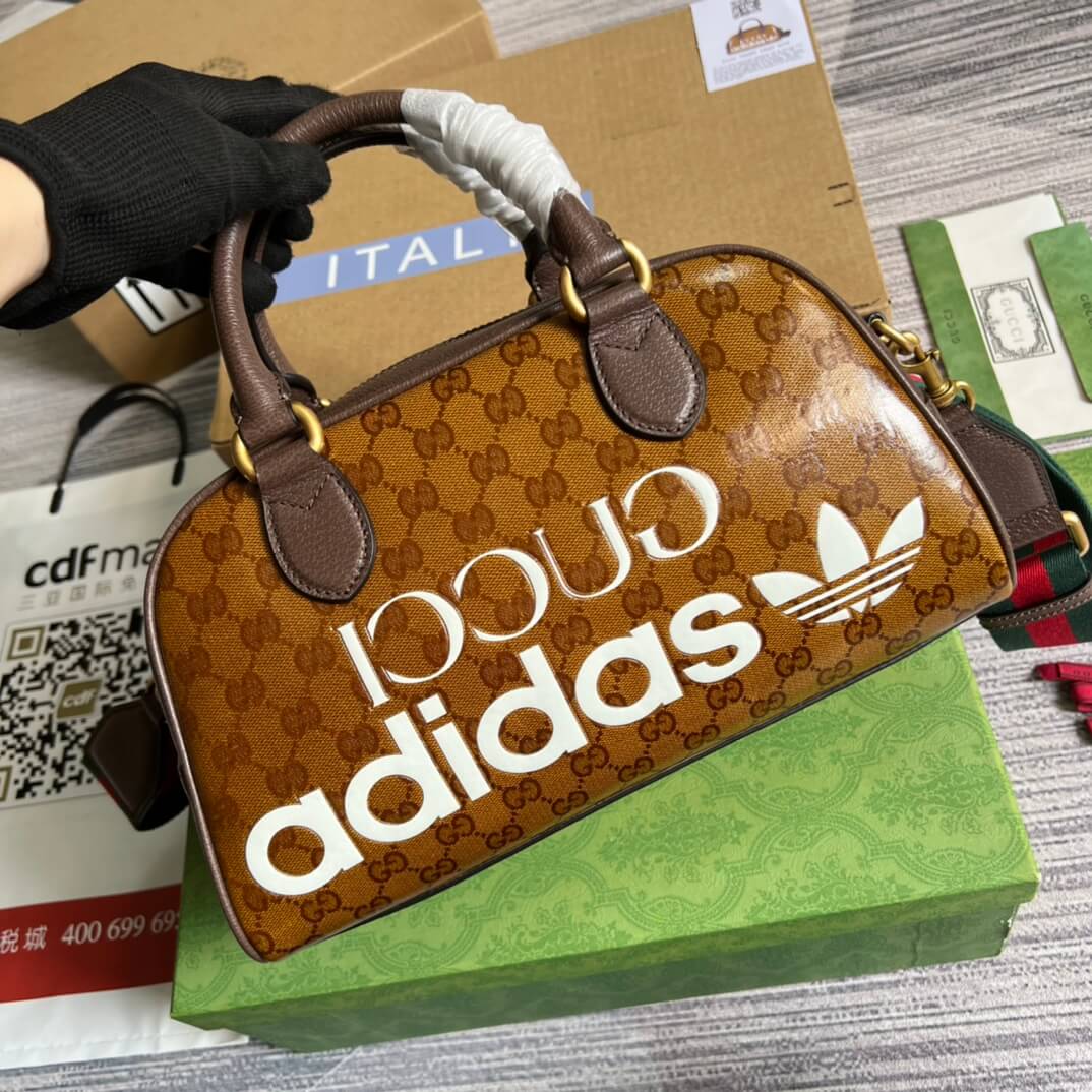 VBS 702397 shoulder bag Handbag brown adidas x VBS