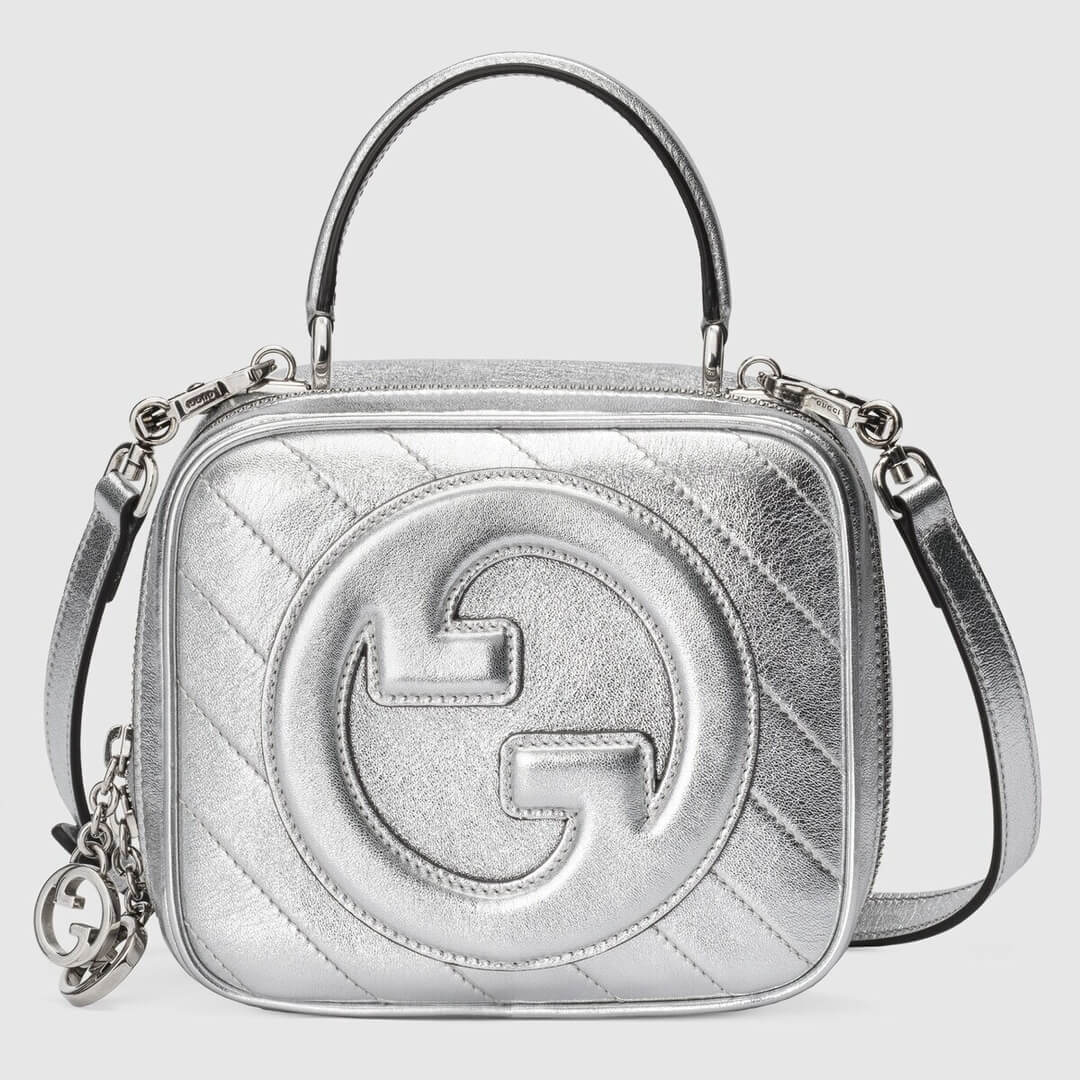 VBS 744434 Blondie Handbag 17cm silver Leather