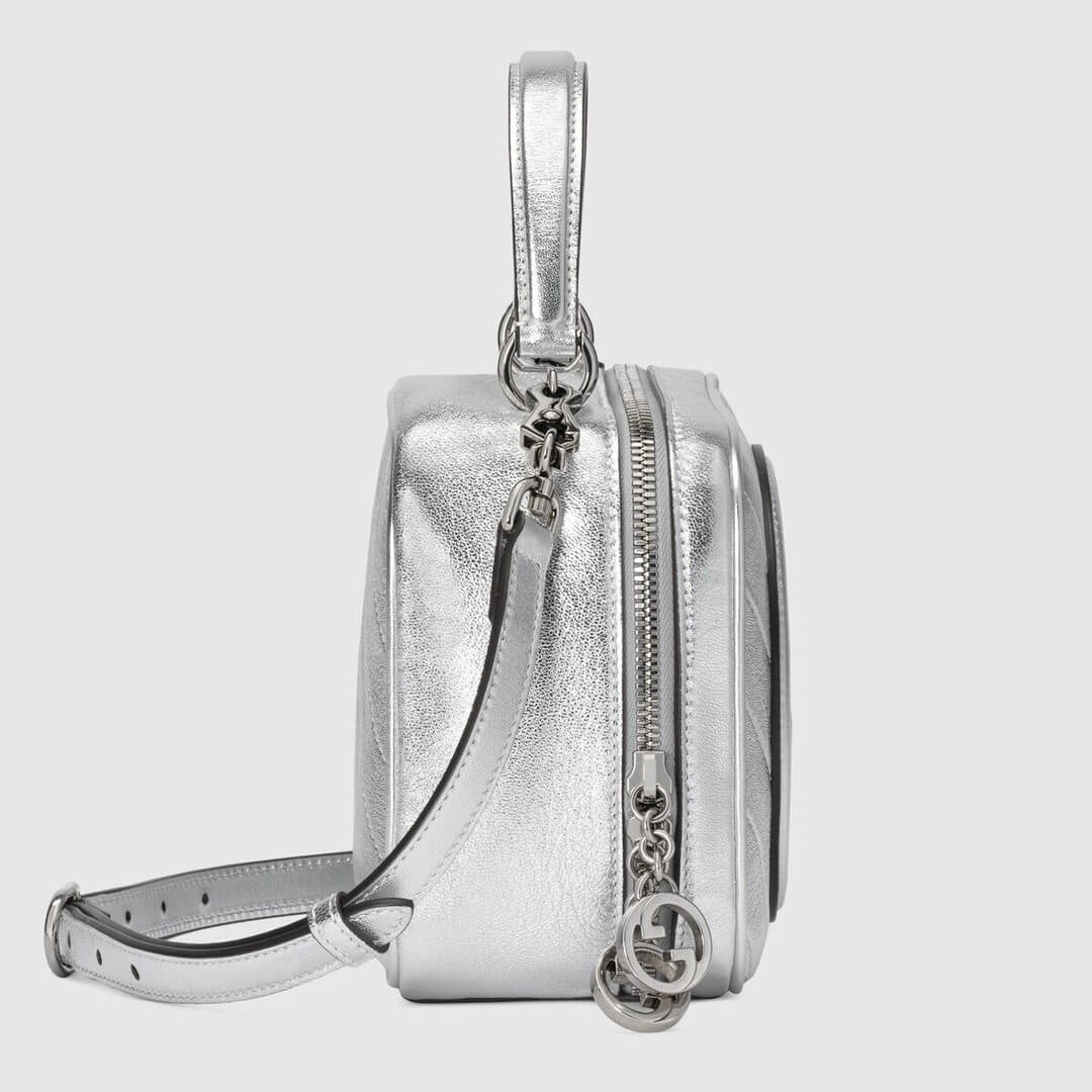 VBS 744434 Blondie Handbag 17cm silver Leather