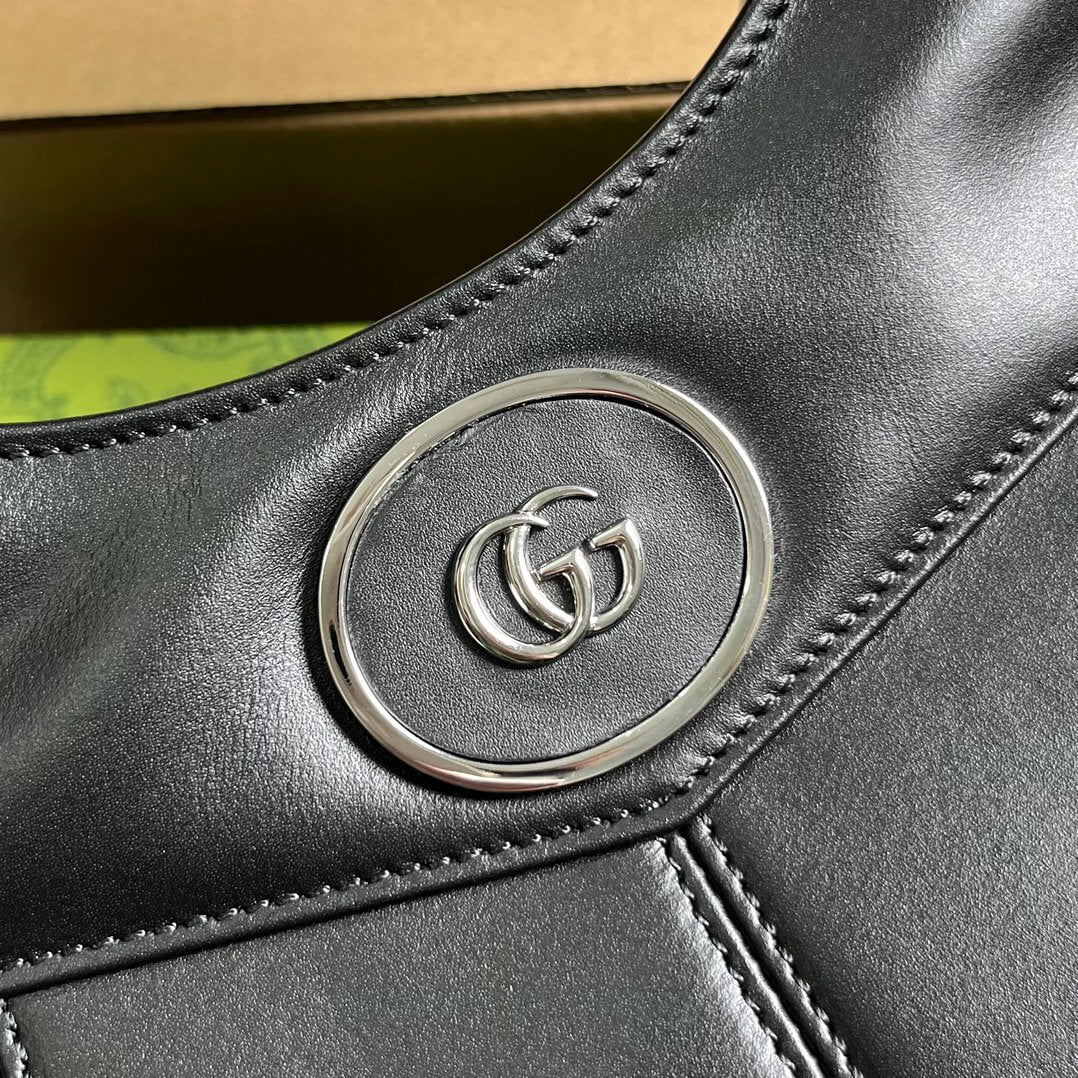 VBS 745918 totes Handbag 28cm Black/Genuine Leather