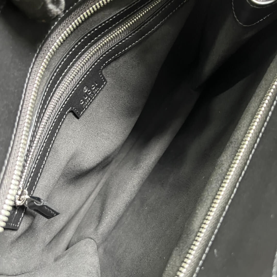 VBS 745918 totes Handbag 28cm Black/Genuine Leather