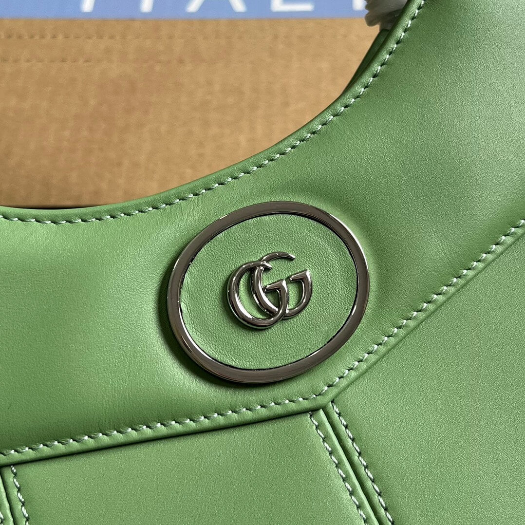 VBS 745918 totes Handbag 28cm light green/Genuine Leather