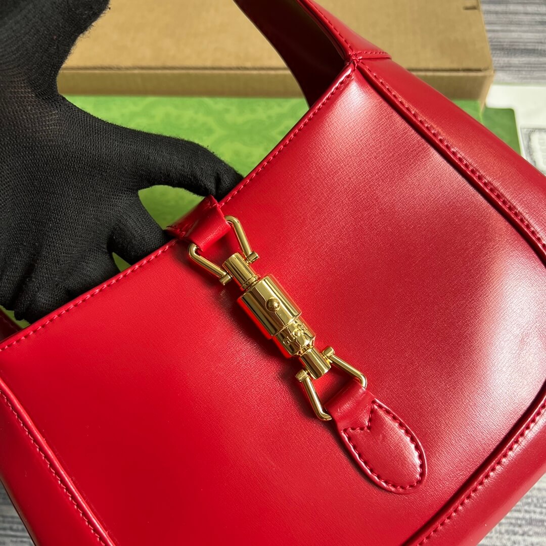 VBS636709 subaxillary bag 28cm red cowhide