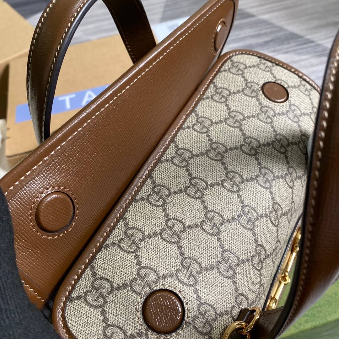 VBS handbag Ophidia 645453 brown pvc