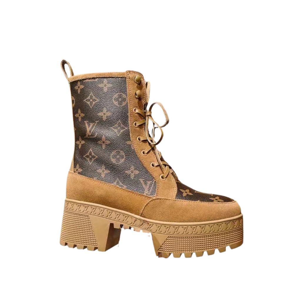 nmb LAUREATE PLATFORM DESERT BOOT BROWN