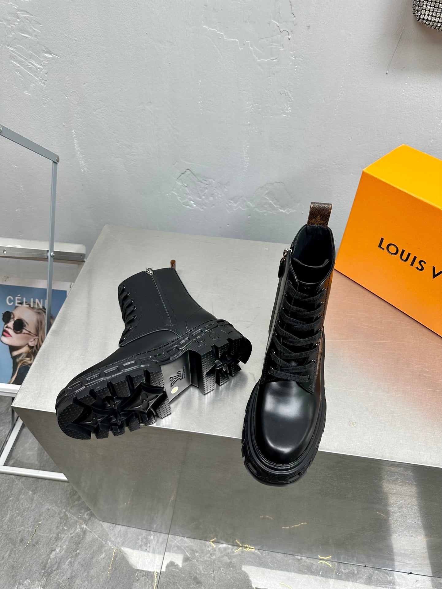 nmb nmb RECORD RANGER BOOT BLACK 1AC9H0