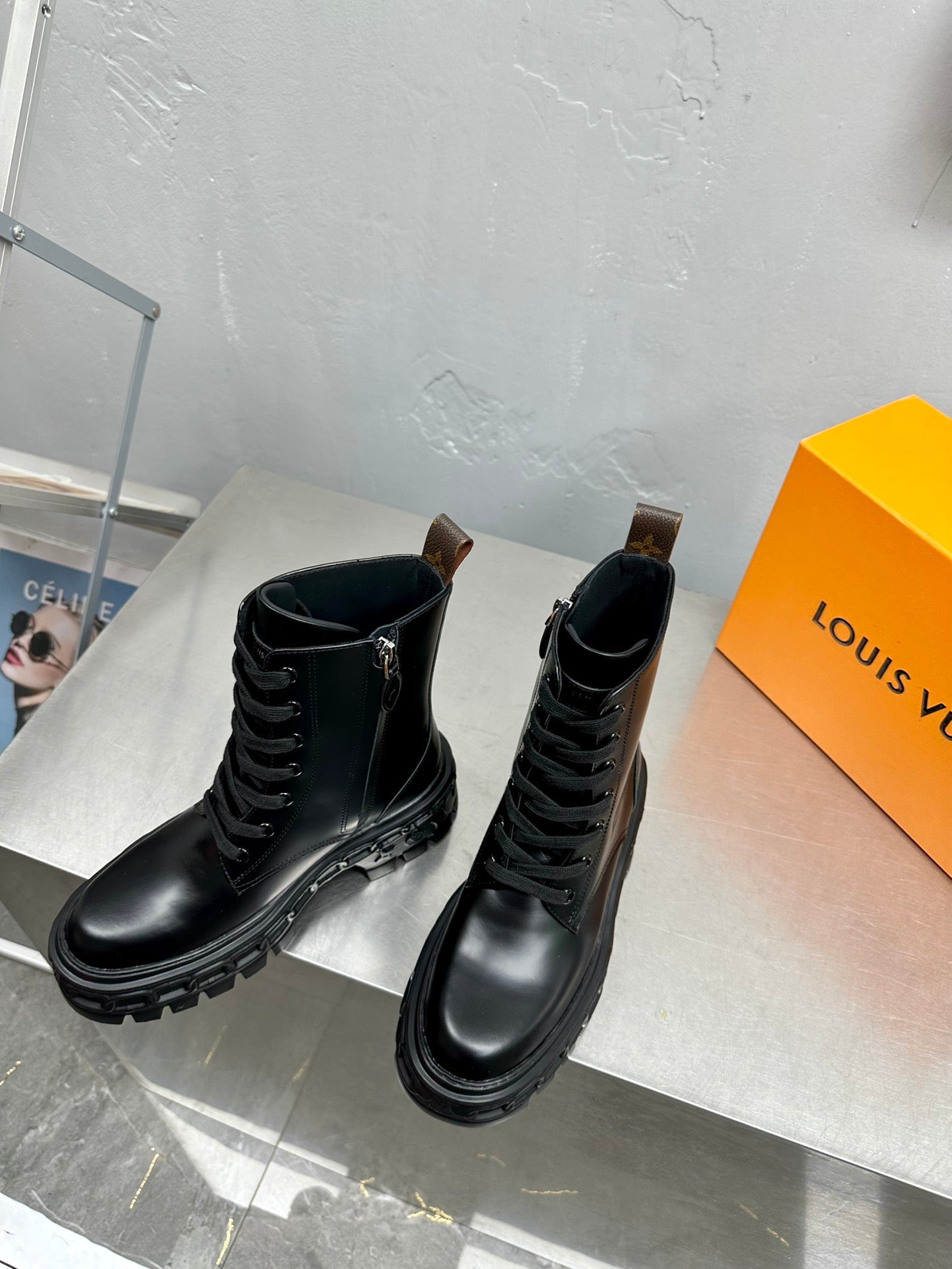 nmb nmb RECORD RANGER BOOT BLACK 1AC9H0